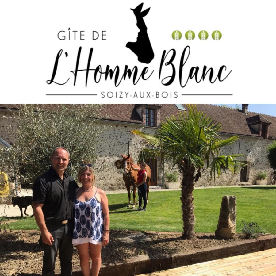 Gite De L'Homme Blanc Soizy-aux-Bois ภายนอก รูปภาพ